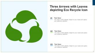 Recycle arrows powerpoint ppt template bundles