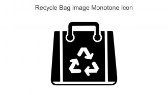 Recycle Bag Image Monotone Icon In Powerpoint Pptx Png And Editable Eps Format