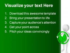 Recycle environment powerpoint templates and powerpoint backgrounds 0511