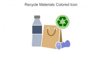 Recycle Materials Colored Icon In Powerpoint Pptx Png And Editable Eps Format