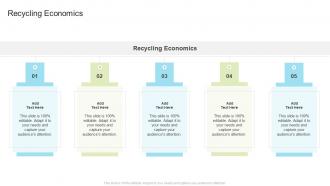 Recycling Economics In Powerpoint And Google Slides Cpb