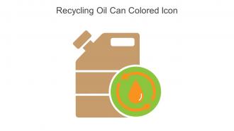 Recycling Oil Can Colored Icon In Powerpoint Pptx Png And Editable Eps Format