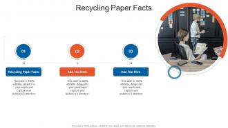 Recycling Paper Facts In Powerpoint And Google Slides Cpb