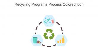 Recycling Programs Process Colored Icon In Powerpoint Pptx Png And Editable Eps Format