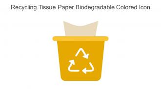Recycling Tissue Paper Biodegradable Colored Icon In Powerpoint Pptx Png And Editable Eps Format