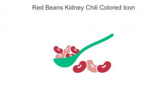 Red Beans Kidney Chili Colored Icon In Powerpoint Pptx Png And Editable Eps Format