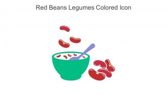 Red Beans Legumes Colored Icon In Powerpoint Pptx Png And Editable Eps Format