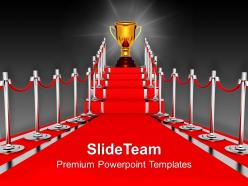 Red carpet award ceremony powerpoint templates ppt backgrounds for slides 0113