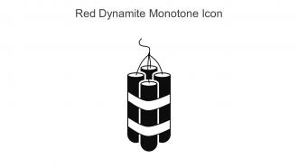 Red Dynamite Monotone Icon In Powerpoint Pptx Png And Editable Eps Format
