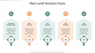 Red Lentil Nutrition Facts In Powerpoint And Google Slides Cpb