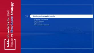 Red Ocean Vs Blue Ocean Strategy Powerpoint Presentation Slides strategy CD V Informative Visual