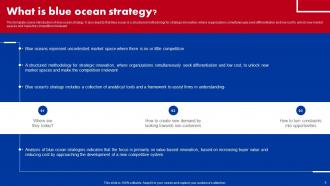 Red Ocean Vs Blue Ocean Strategy Powerpoint Presentation Slides strategy CD Analytical Visual