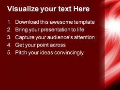 Red rays abstract powerpoint templates and powerpoint backgrounds 0711