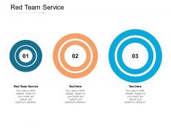 Red team service ppt powerpoint presentation inspiration microsoft cpb
