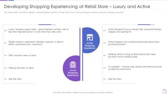Redefining experiential commerce developing shopping experiencing at retail store