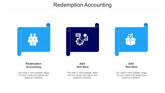 Redemption Accounting Ppt Powerpoint Presentation Professional Clipart Images Cpb