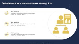 Redeployment As A Human Resource Strategy Icon