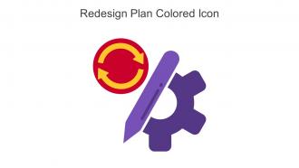 Redesign Plan Colored Icon In Powerpoint Pptx Png And Editable Eps Format