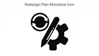 Redesign Plan Monotone Icon In Powerpoint Pptx Png And Editable Eps Format
