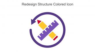 Redesign Structure Colored Icon In Powerpoint Pptx Png And Editable Eps Format