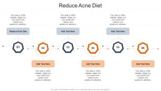 Reduce Acne Diet In Powerpoint And Google Slides Cpb