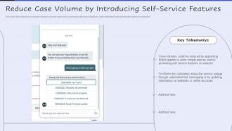 Reduce Case Volume By Introducing Self Service Features Servicenow Performance Analytics