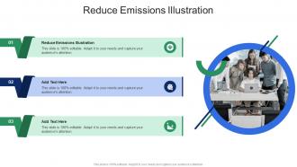 Reduce Emissions Illustration In Powerpoint And Google Slides Cpb