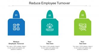 Reduce Employee Turnover Ppt Powerpoint Presentation Gallery Master Slide Cpb