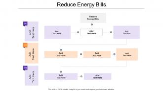 Reduce Energy Bills Ppt Powerpoint Presentation Gallery Templates Cpb