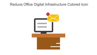 Reduce Office Digital Infrastructure Colored Icon In Powerpoint Pptx Png And Editable Eps Format
