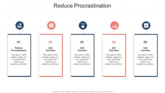 Reduce Procrastination In Powerpoint And Google Slides Cpb