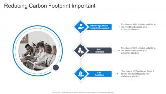 Reducing Carbon Footprint Important In Powerpoint And Google Slides Cpb