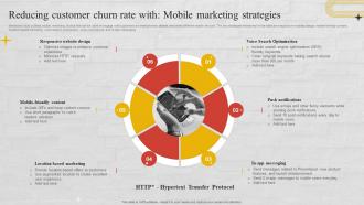 Reducing Customer Churn Rate With Mobile Marketing Strategies Churn Management Techniques