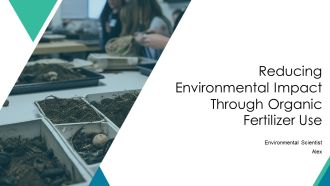 Reducing Environmental Impact Through Organic Fertilizer Use PPT Information AT