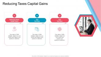 Reducing Taxes Capital Gains In Powerpoint And Google Slides Cpb
