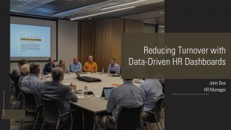 Reducing Turnover With Data Driven HR Dashboards PPT Graphics AT