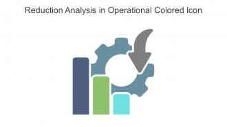 Reduction Analysis In Operational Colored Icon In Powerpoint Pptx Png And Editable Eps Format