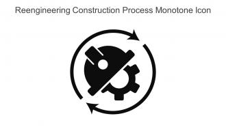 Reengineering Construction Process Monotone Icon In Powerpoint Pptx Png And Editable Eps Format