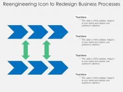 Reengineering icon to redesign business processes