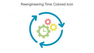 Reengineering Time Colored Icon In Powerpoint Pptx Png And Editable Eps Format