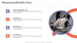 Refactoring Benefits Tools In Powerpoint And Google Slides Cpb