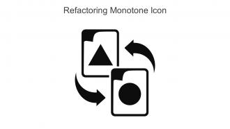 Refactoring Monotone Icon In Powerpoint Pptx Png And Editable Eps Format