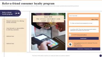 Refer A Friend Consumer Loyalty Program CRM Marketing System Guide MKT SS V