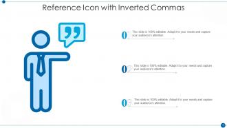 Referance icon powerpoint ppt template bundles
