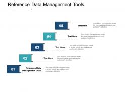 Reference data management tools ppt powerpoint presentation file design templates cpb