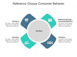 Reference groups consumer behavior ppt powerpoint presentation pictures good cpb