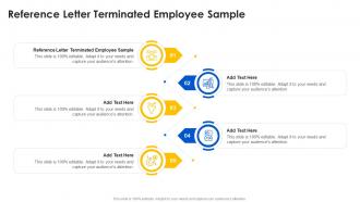 Reference Letter Terminated Employee Sample In Powerpoint And Google Slides Cpb