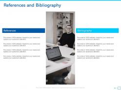 References and bibliography ppt powerpoint presentation ideas example introduction