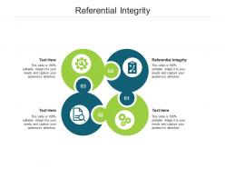Referential integrity ppt powerpoint presentation inspiration influencers cpb