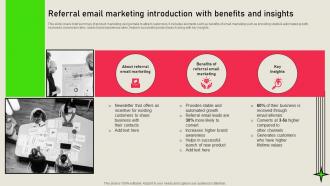 Referral Email Marketing Introduction Referral Marketing Solutions MKT SS V